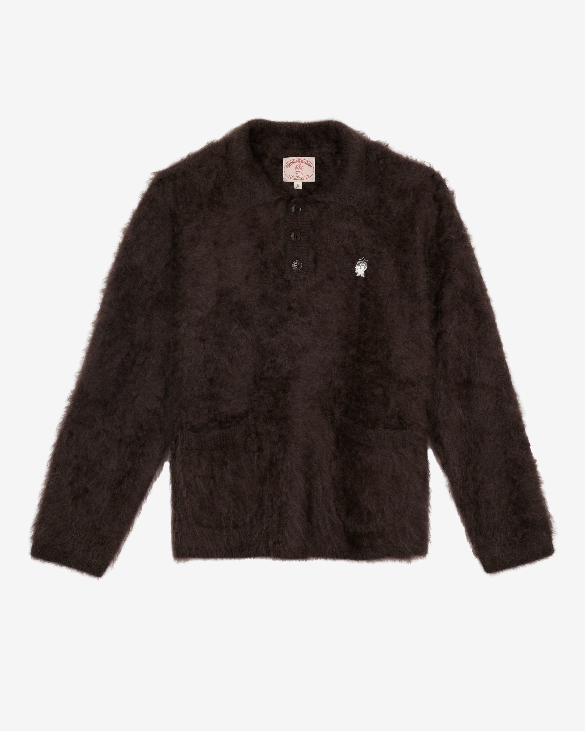 Brain Dead - Men's Brooks Brothers California Pullover Sweater - (Charcoal) view 1, Click to Zoom in