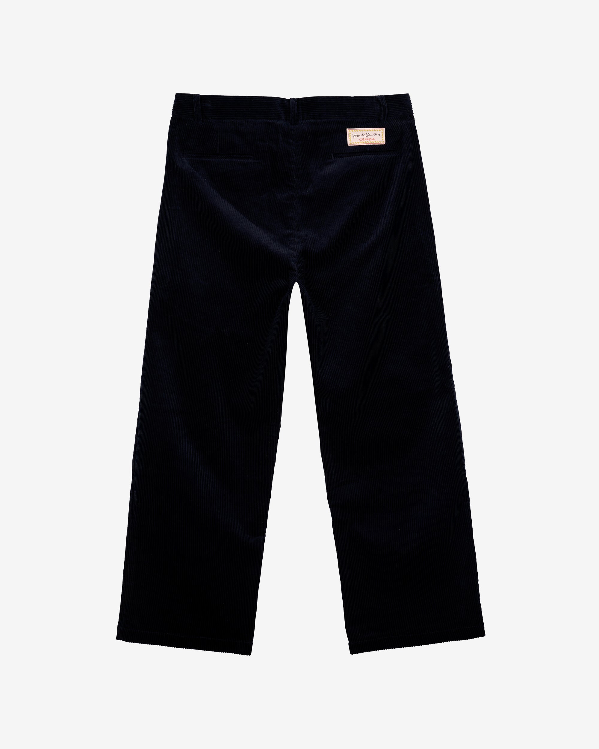 Brain Dead - Men's Brooks Brothers California Pleated Corduroy Trouser - (Midnight Blue) view 2, Click to Zoom in