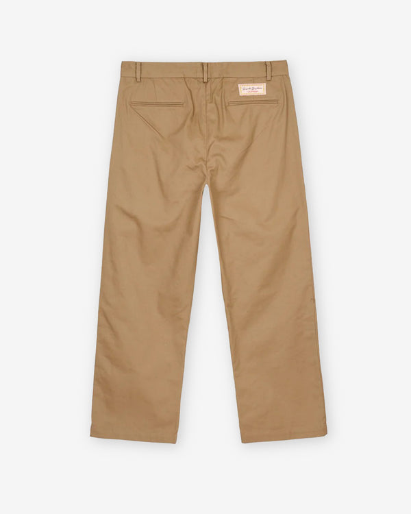 Brain Dead - Brooks Brothers Men's California Pleated Chino Trousers - (Desert)