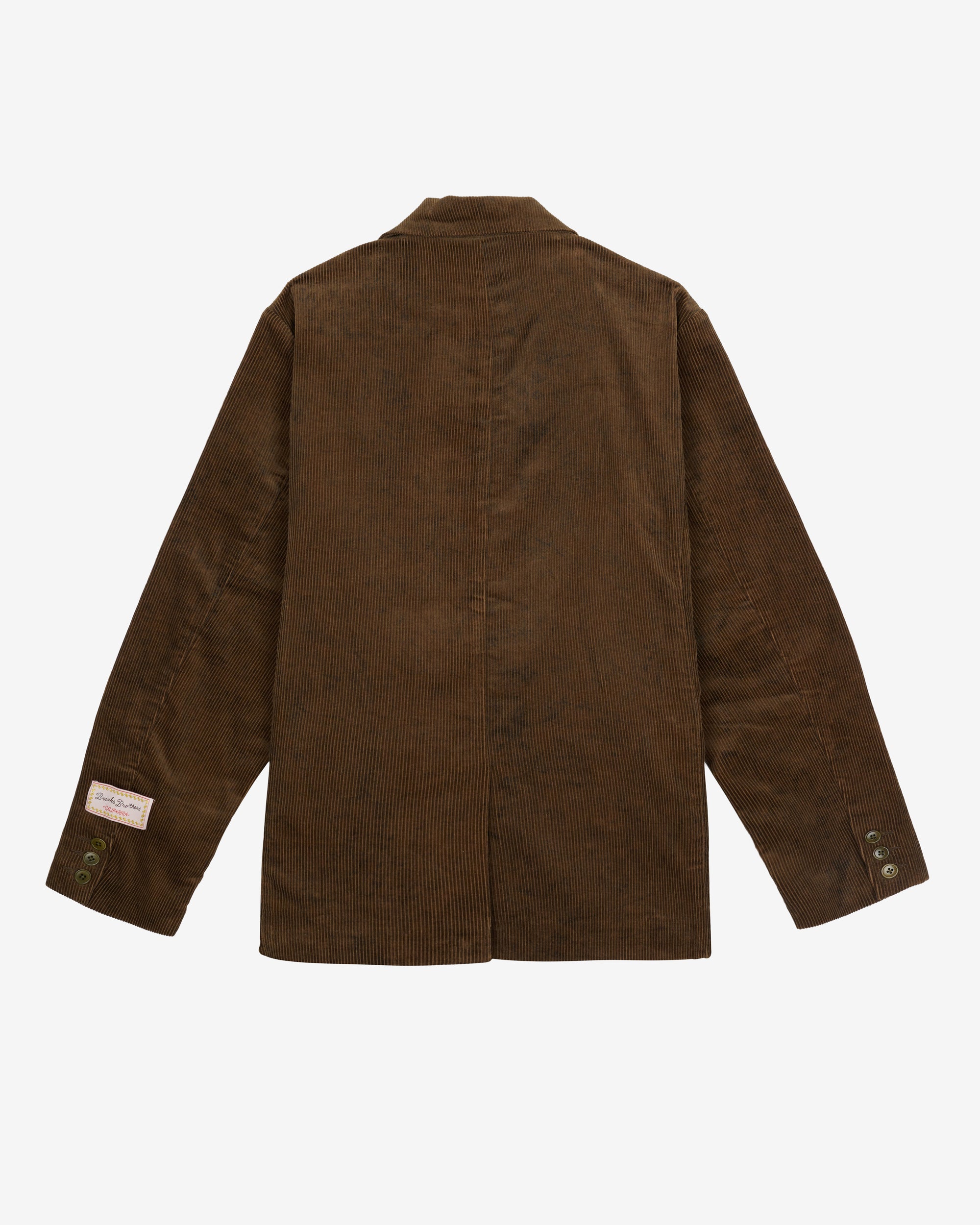Brain Dead - Men's Brooks Brothers California Suit Jacket - (Brown) view 2, Click to Zoom in