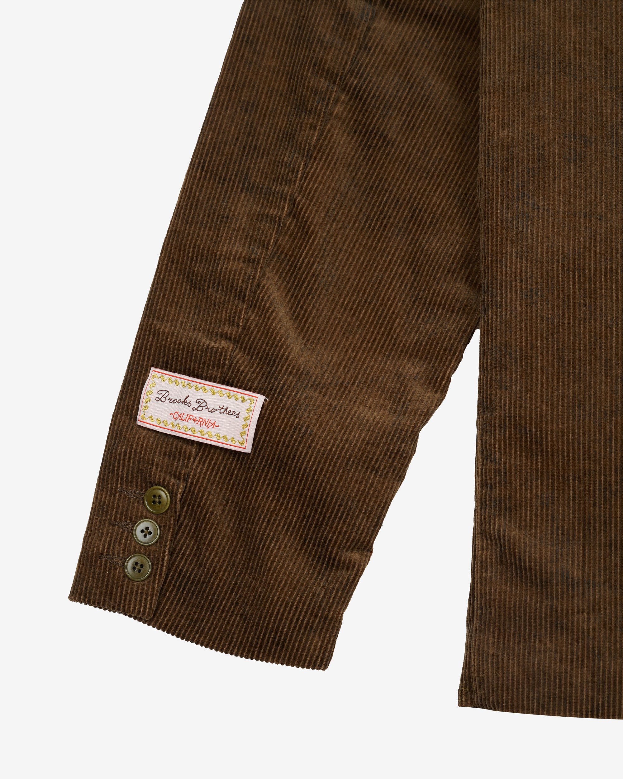 Brain Dead - Men's Brooks Brothers California Suit Jacket - (Brown) view 3, Click to Zoom in