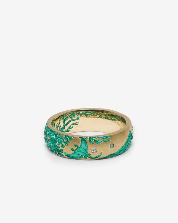 Castro - Coral Band - (Yellow Gold)