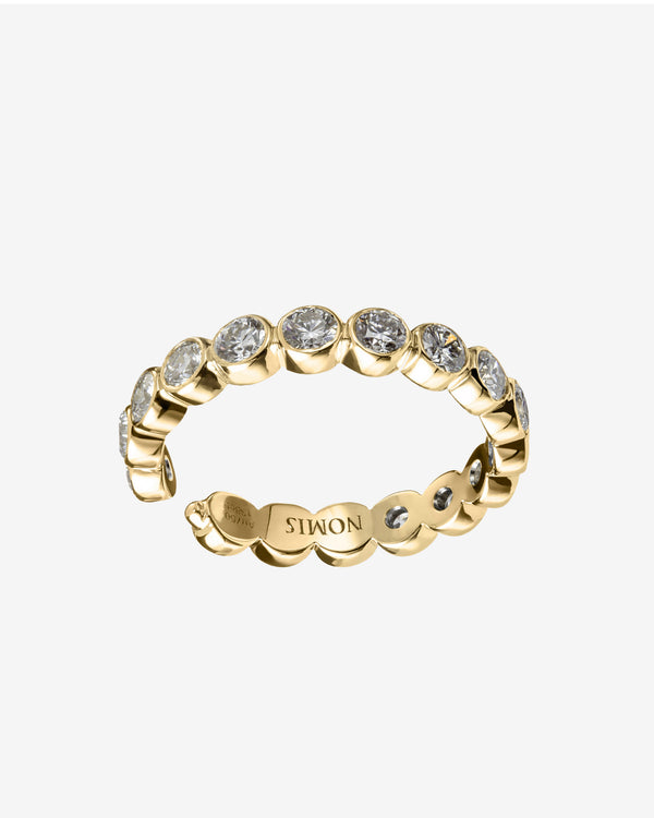 Nomis - Women's Olga Ear Cuff and Ring - (Yellow Gold)