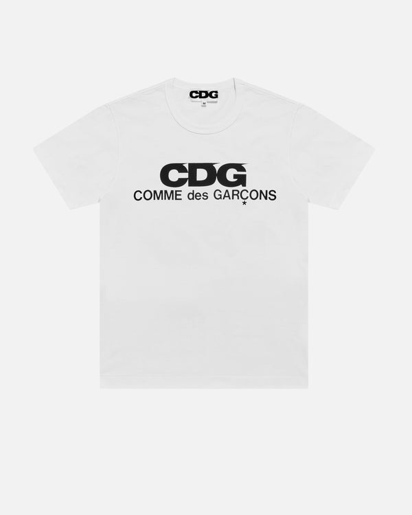 CDG - CDG Logo T-Shirt - (White)