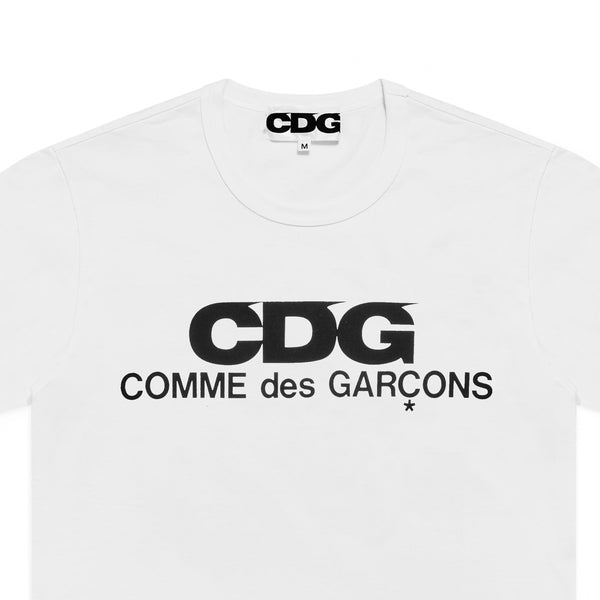 CDG - CDG Logo T-Shirt - (White)