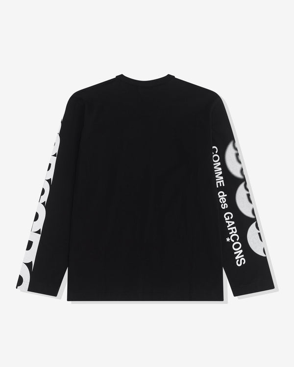 CDG - CDG Logo Long Sleeve T-Shirt - (Black)