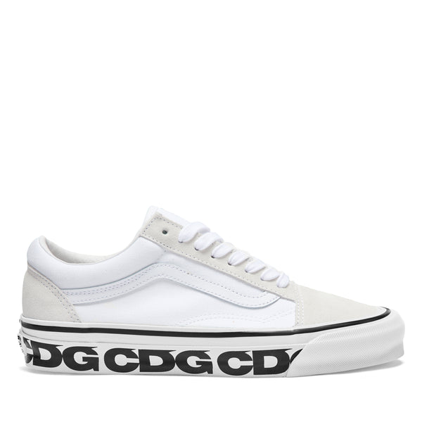 CDG - Men's Vans Old Skool LX Sneakers - (White)