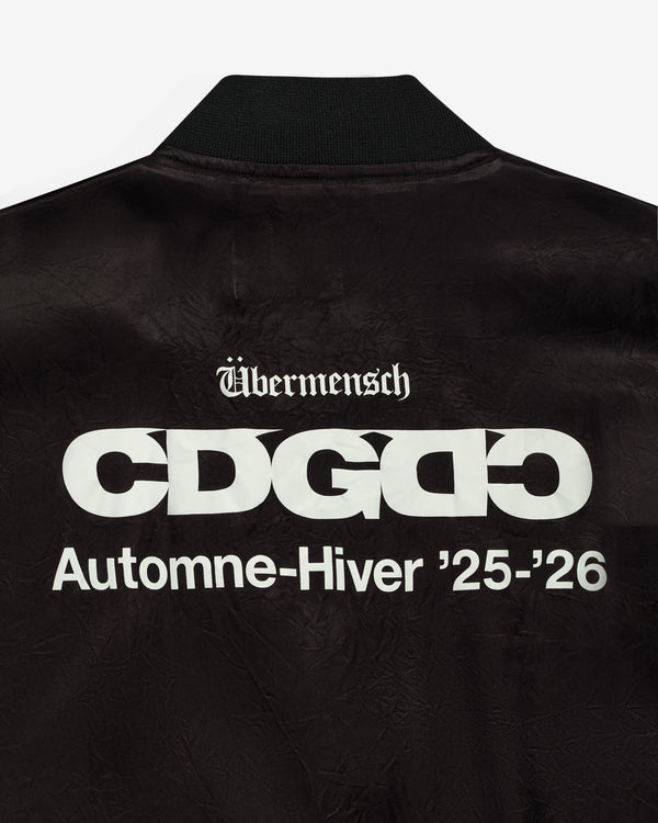 CDG - G-DRAGON Übermensch Longline Bomber Jacket - (Black)