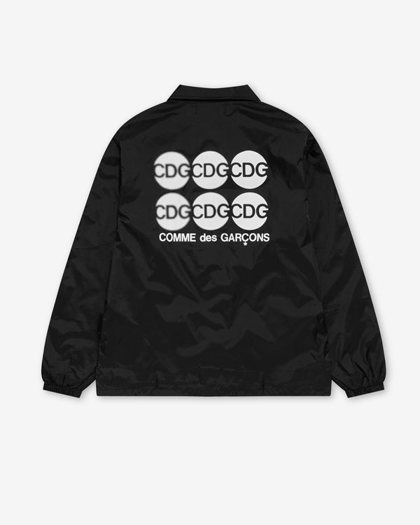CDG - Dot Coach Jacket - (Black)