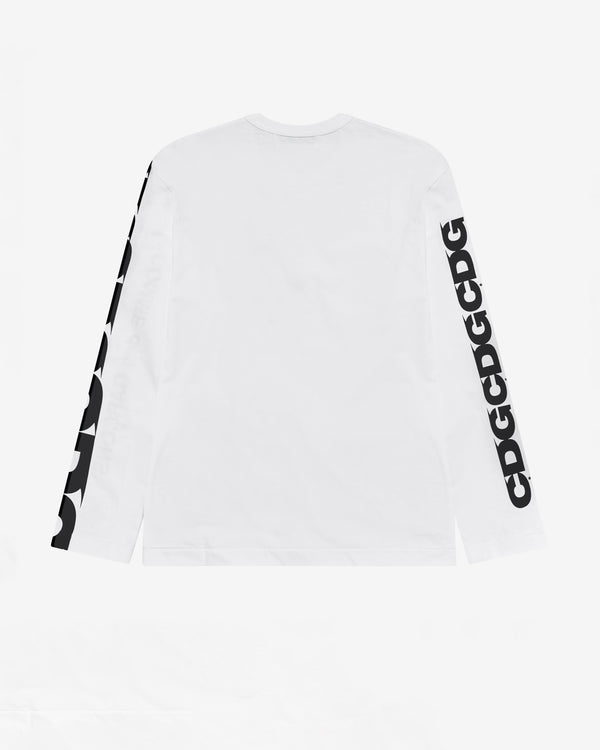 CDG - Women's Long Sleeve T-Shirt - (White)