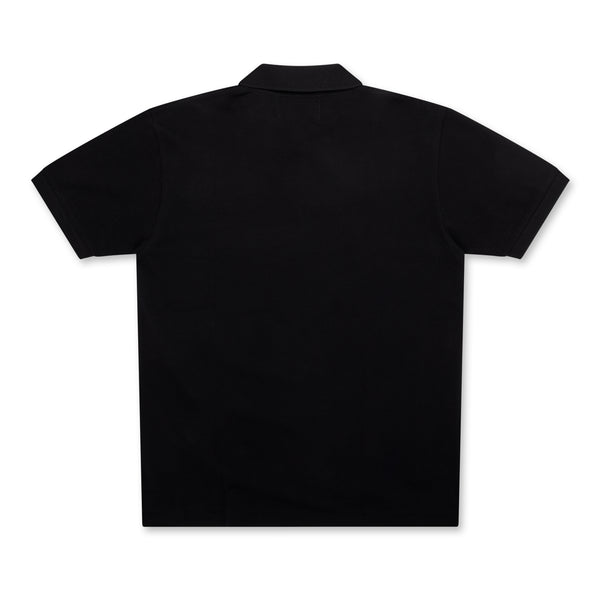 CDG Beatles - Embroidered Apples Polo Shirt - (Black)