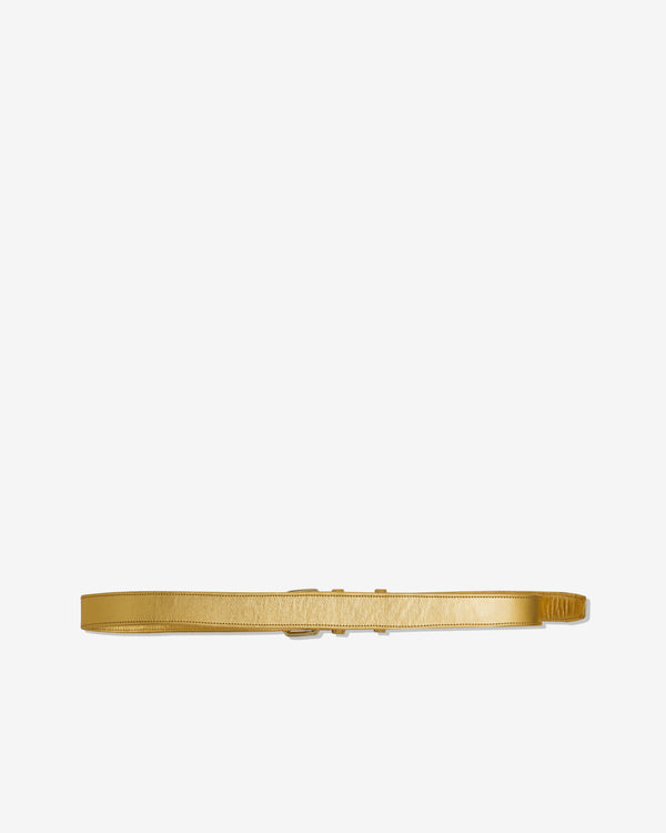 CDG Wallet - Classic Leather Belt - (Gold SA0912GF)