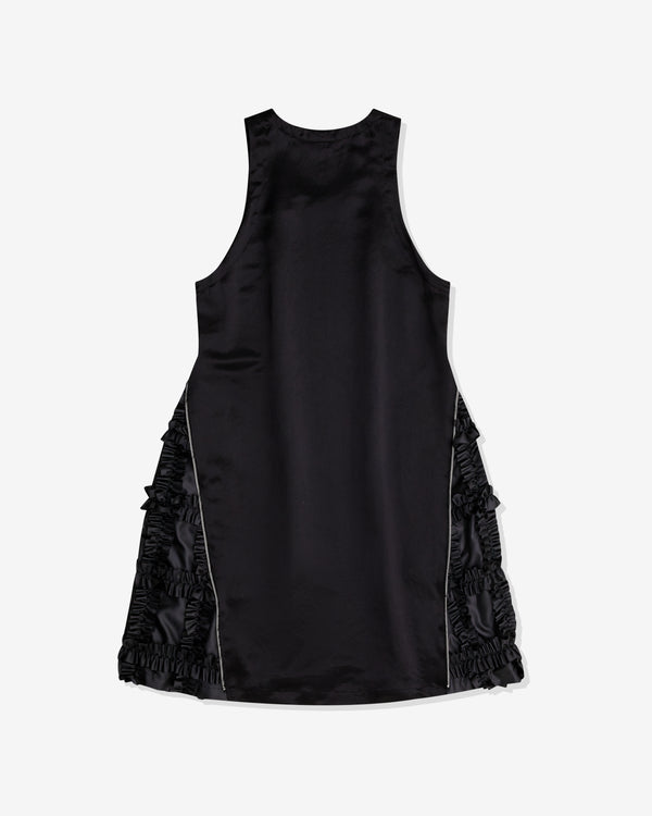 Black Comme des Garçons - Polyester Taffeta Frill Dress - (Black)