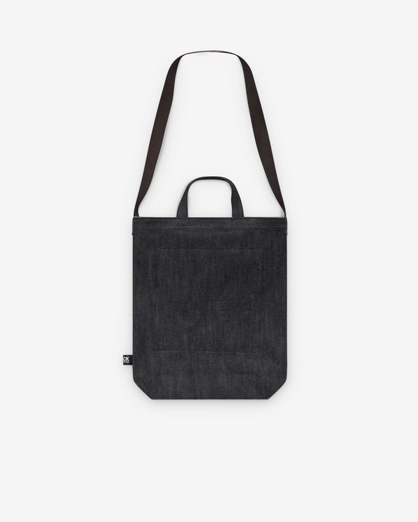Black Comme des Garçons - Denim Shoulder Bag - (Black/Indigo)