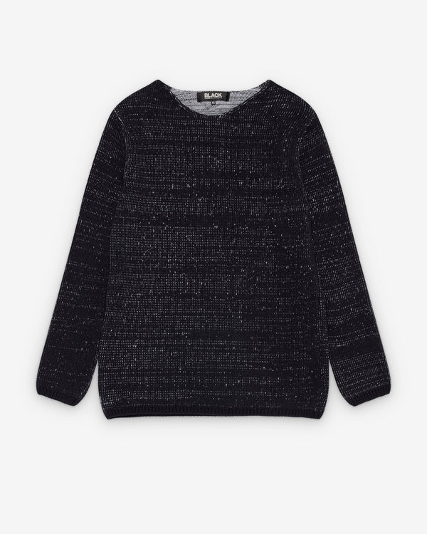 Black Comme des Garçons - Denim Knit Sweater - (Indigo)