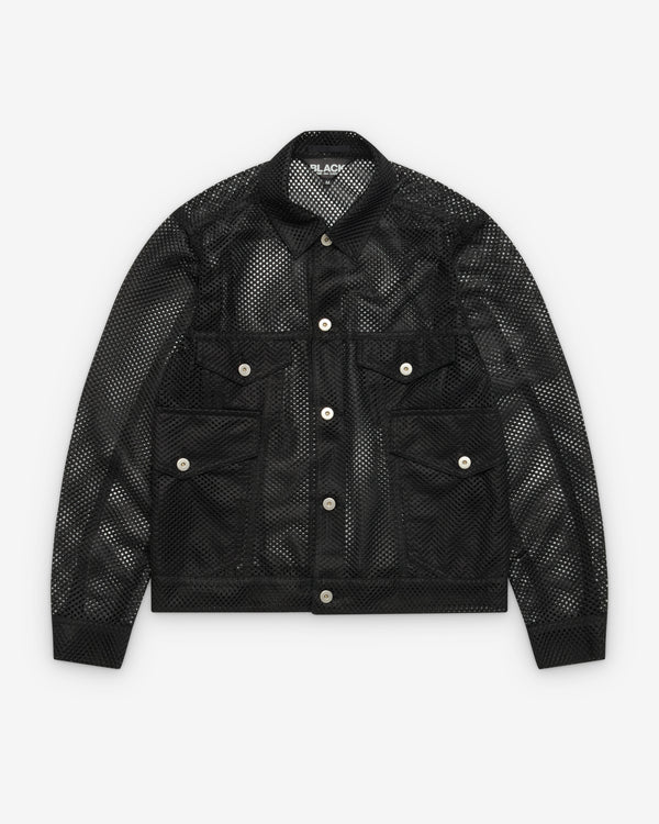 Black Comme des Garçons - Mesh Type 2 Jacket - (Black)