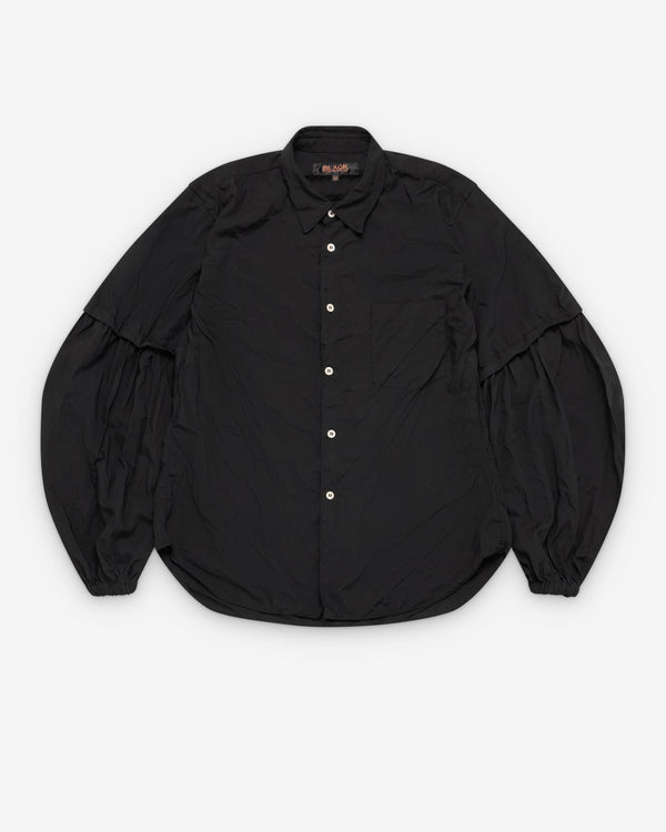 Black Comme des Garçons - Puff Sleeve Shirt - (Black)