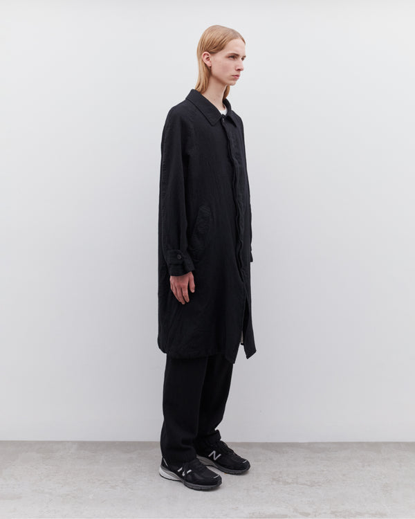 CDG Homme - Men's Wool Mac Coat - (Black)