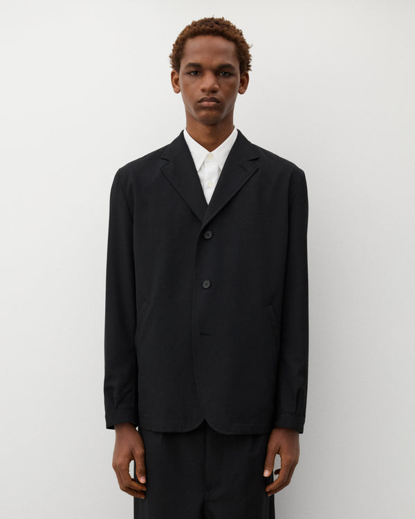 CDG Homme - Men's Wool Gabardine Sports Jacket - (Black)
