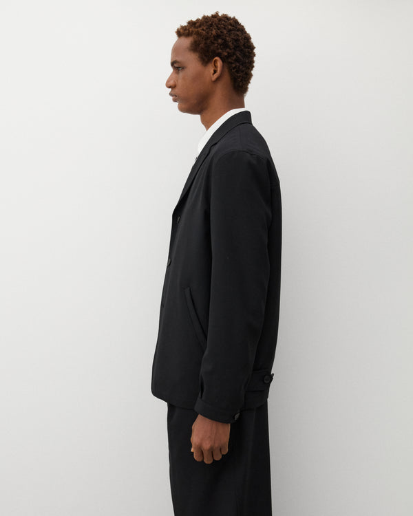 CDG Homme - Men's Wool Gabardine Sports Jacket - (Black)