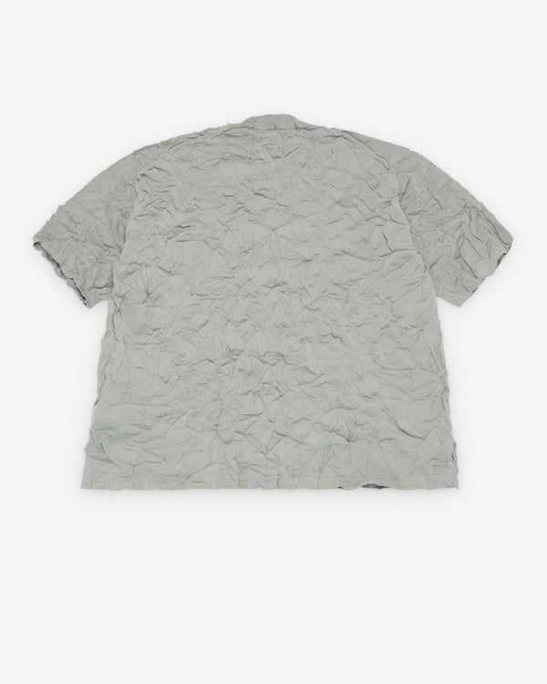 CDG Homme - Men's Crinkled Sweater - (Grey)