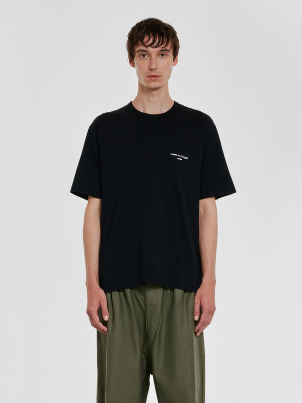 CDG Homme - Men's Logo T-Shirt - (Black)