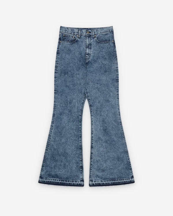 Junya Watanabe Man - Men's Flared Bootcut Jeans - (Indigo)