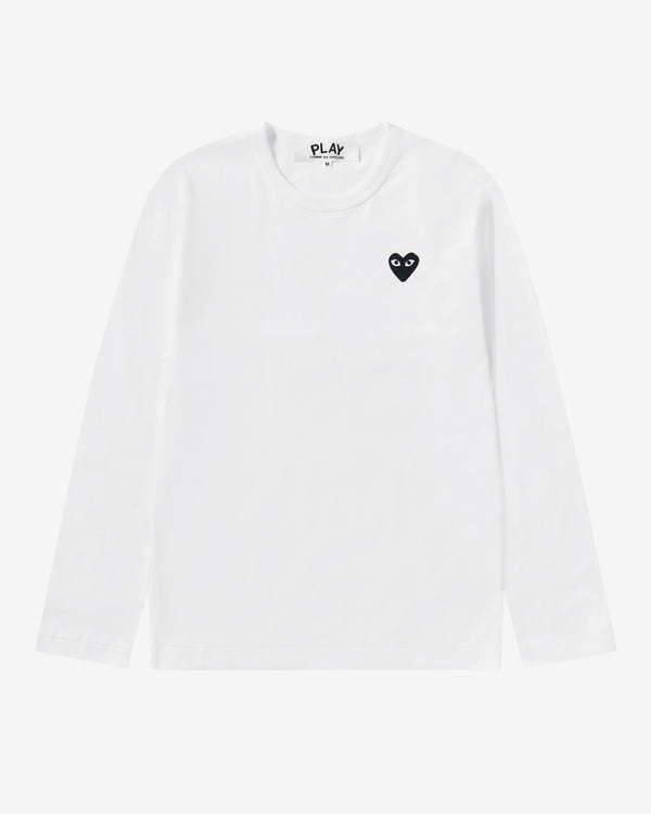 Play Comme des Garçons - Black T-Shirt - (White)