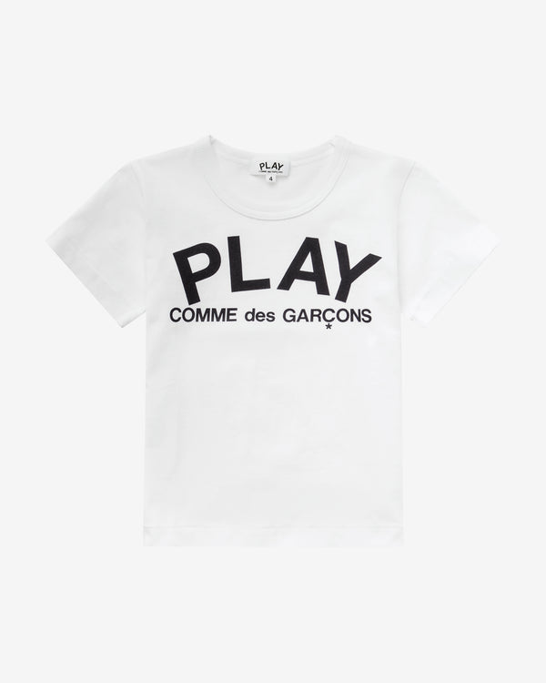 Play Comme des Garçons - Kid’s T-Shirt - (White)