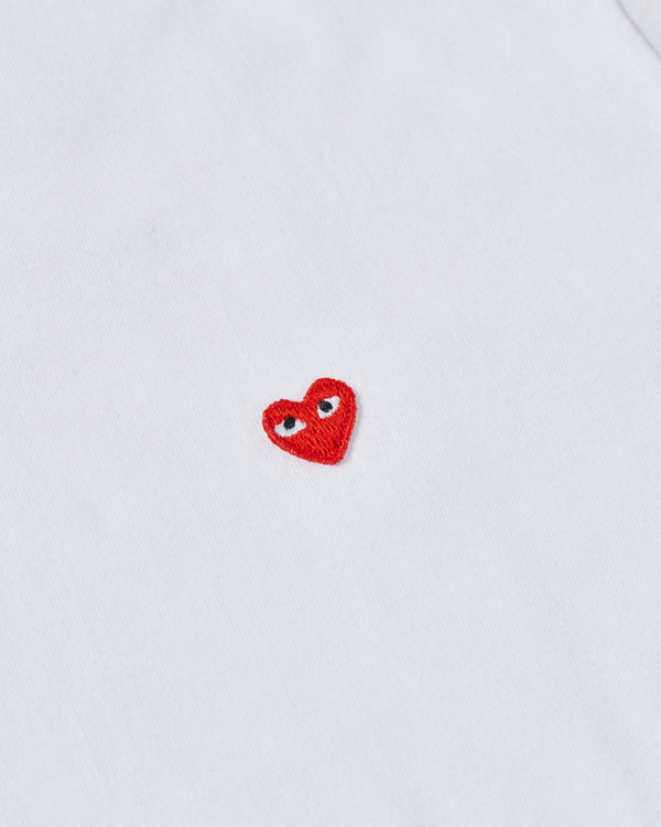 Play Comme des Garçons - Mini Heart T-Shirt - (White)