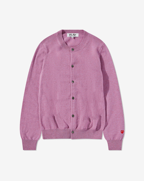 Play Comme des Garçons - Ladies' Cardigan - (Purple)