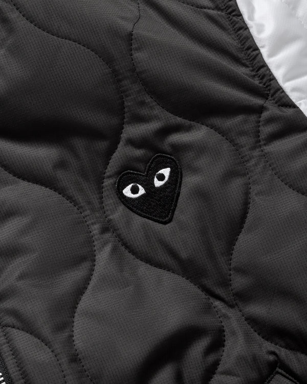 Play - Black Heart Varsity Jacket - (Black)