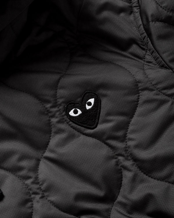 Play - Black Heart Hooded Jacket - (Black)
