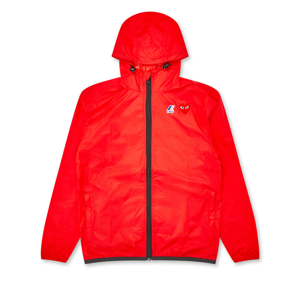 Play Comme des Garçons - K-WAY Le Vrai Zip Jacket - (Red)