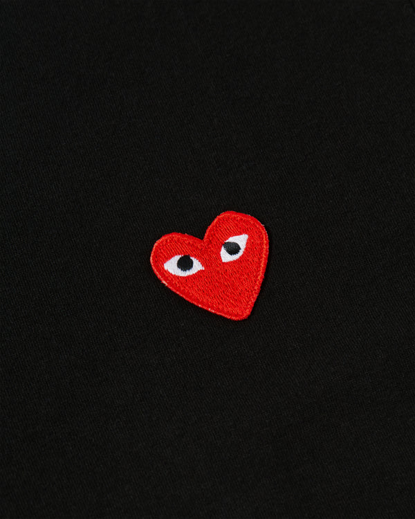 Play Comme des Garçons - Red T-Shirt - (Black)