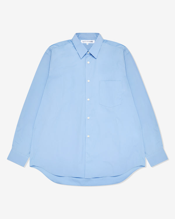 CDG Shirt Forever - Men's Wide Classic Shirt - (Blue)