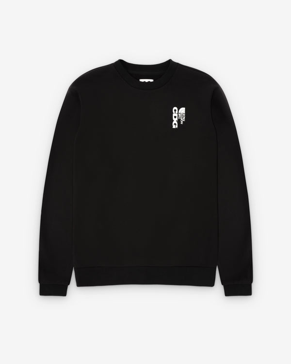 CDG - The North Face Logo Crewneck - (Black)