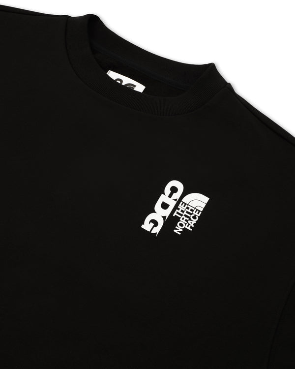 CDG - The North Face Logo Crewneck - (Black)