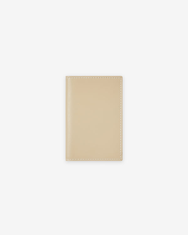 CDG Wallet - Classic Leather Bifold Wallet - (Off-White SA6400)