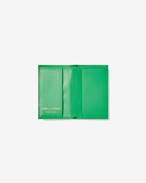 CDG Wallet - Classic Color Bifold Wallet - (Green SA6400C)