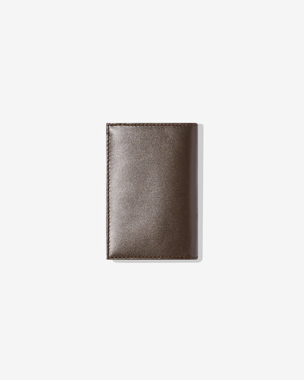 CDG Wallet - Classic Leather Bifold Wallet - (Brown SA6400)