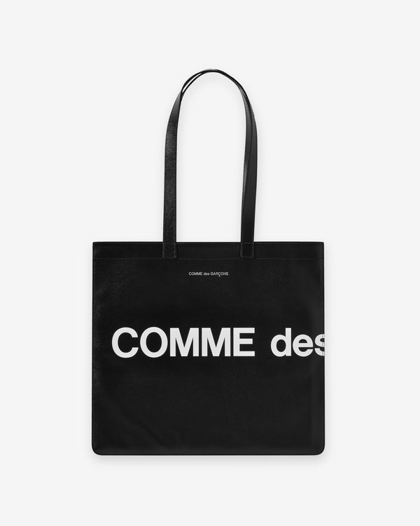 CDG Wallet - Huge Logo Tote Bag - (Black SA9001HL)