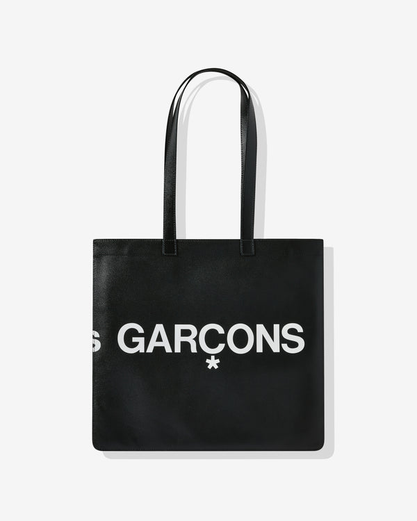 CDG Wallet - Huge Logo Tote Bag - (Black SA9001HL)