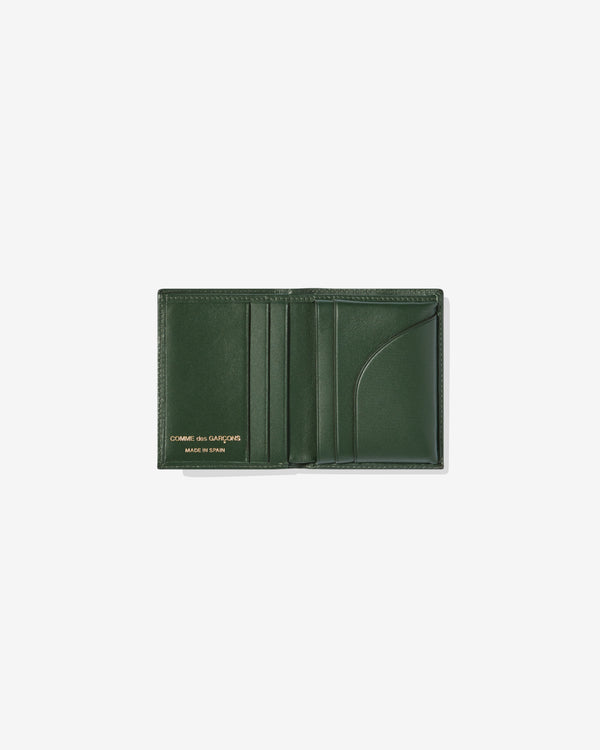 CDG Wallet - Classic Leather Bifold Wallet - (Bottle Green SA0641)