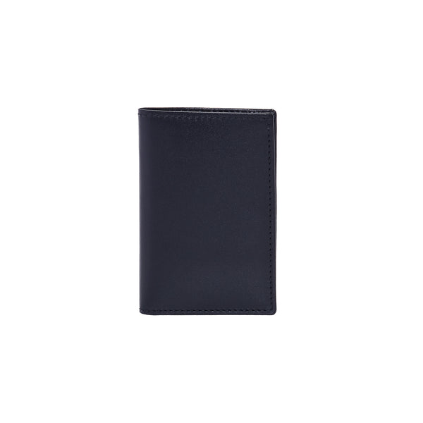 CDG Wallet - Classic Leather Bifold Wallet - (Navy  SA6400)