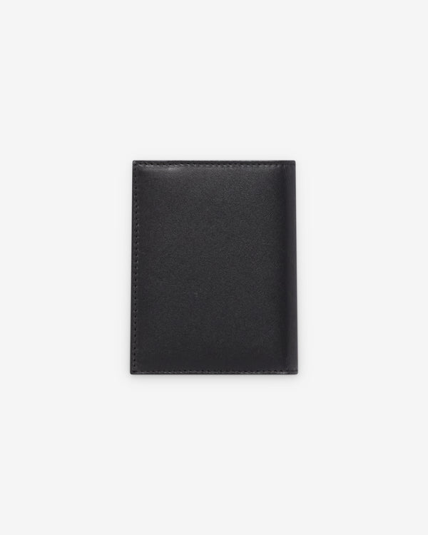 CDG Wallet - Classic Leather Bifold Wallet - (SA0641 Black)