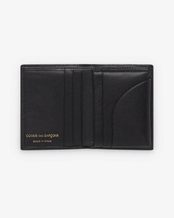 CDG Wallet - Classic Leather Bifold Wallet - (SA0641 Black)