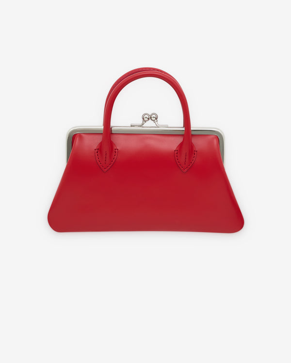 CDG Wallet - Medium Wallet With Clasp Handles - (Red SA0302CH)