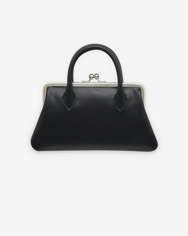 CDG Wallet - Medium Wallet With Clasp Handles - (Black SA0302CH)