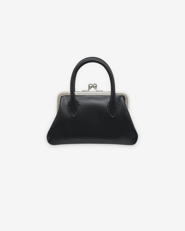 CDG Wallet - Small Wallet With Clasp Handles - (Black SA0301CH)